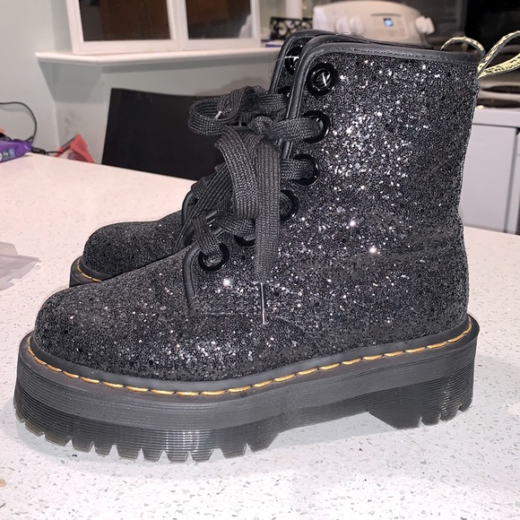 Dr. Martens Shoes Rare Glitter Molly Doc Martens Poshmark